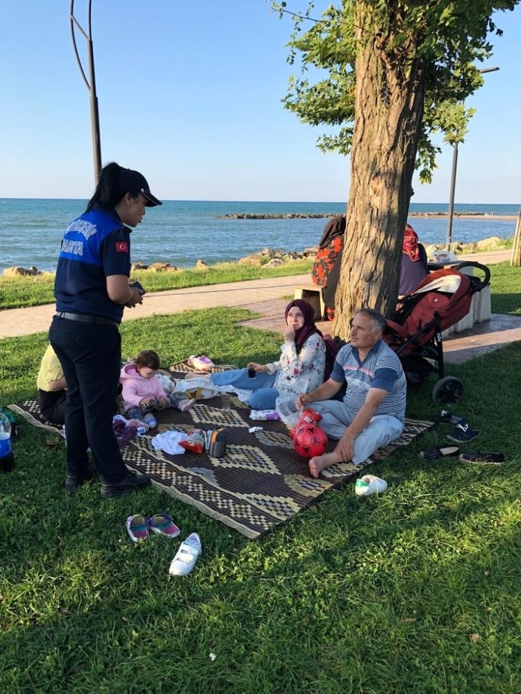 Ordu’da çevre zabıtası işbaşında 
