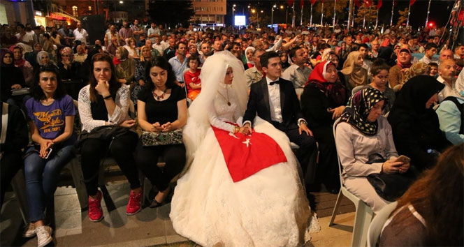 Ordu’da düğünden demokrasi nöbetine!