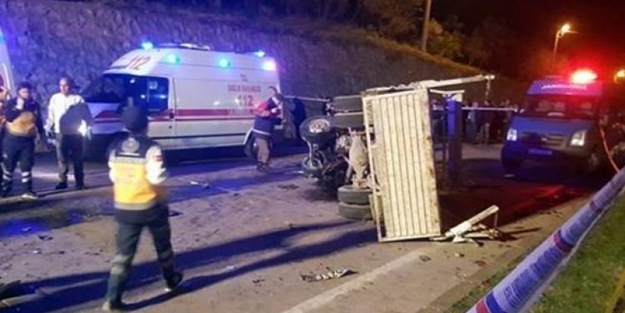 Ordu'da feci kaza: Ölü ve yaralılar var