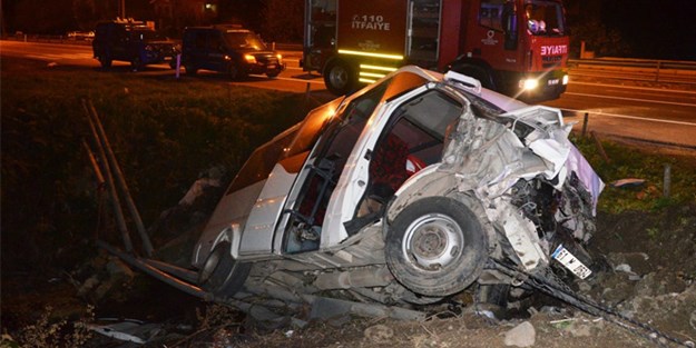 Ordu'da feci kazası