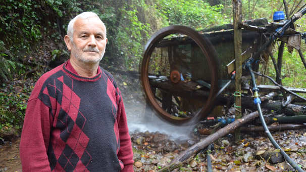Ordu'da hurda malzemelerden kurdu! Artık ona fatura gelmiyor...