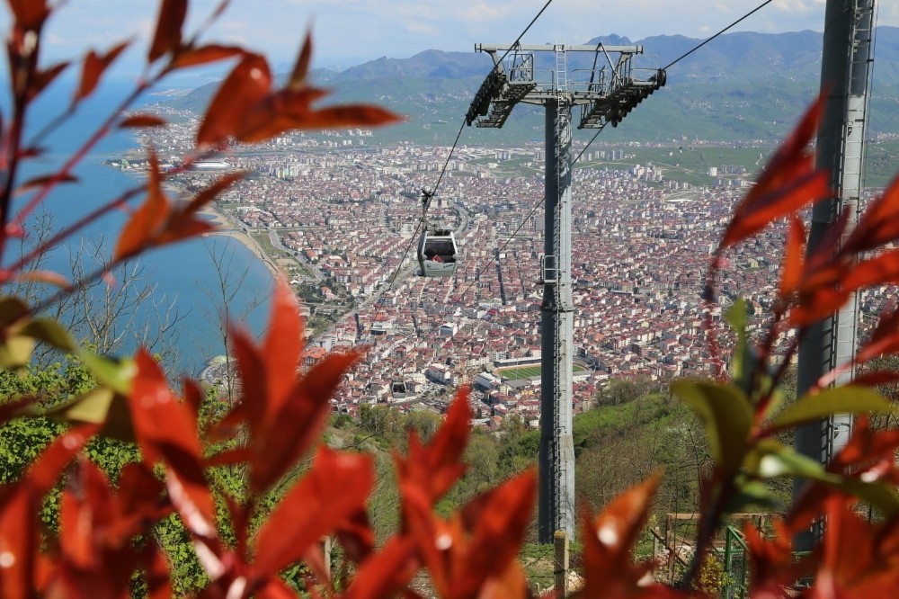 Ordu’da kadınlara teleferik jesti 