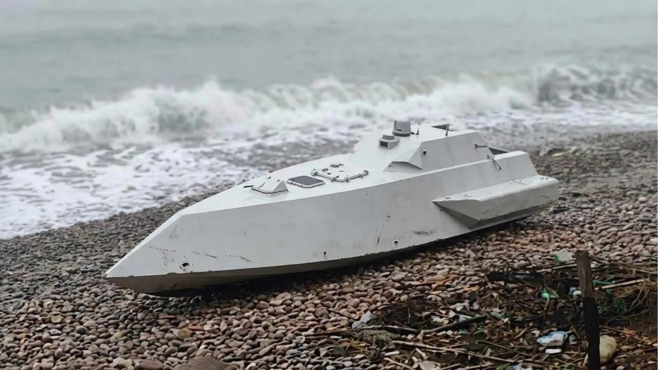 Ordu’da kıyıya vuran insansız deniz aracı imha edildi