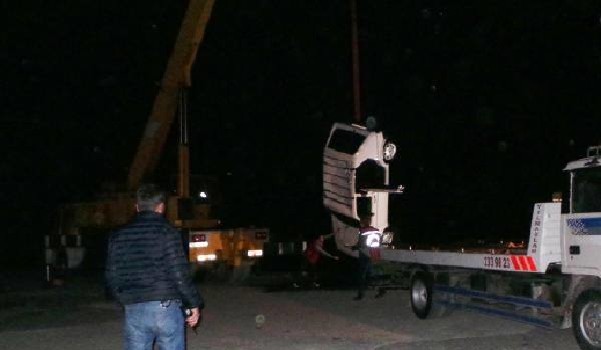 Ordu'da korkutan kaza