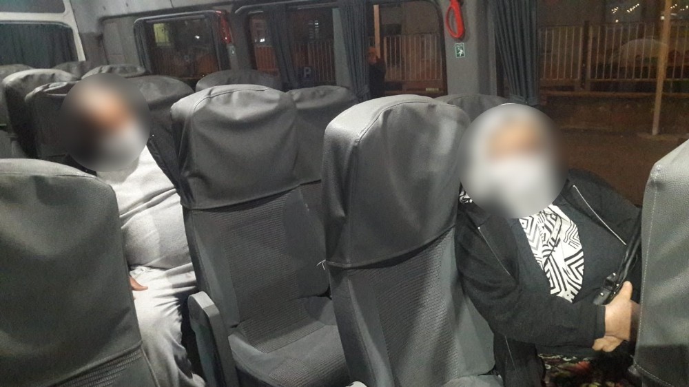 Ordu’da korona tedavisi gören hastaların evlerine ulaşımı için özel servis 