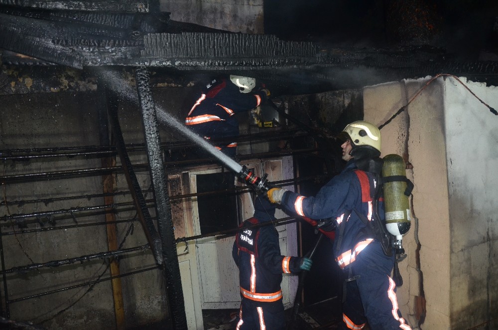 Ordu’da müzikholde yangın çıktı 