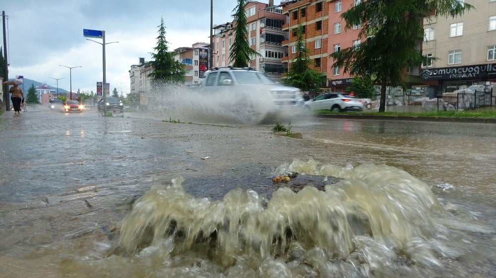 Ordu’da sağanak 
