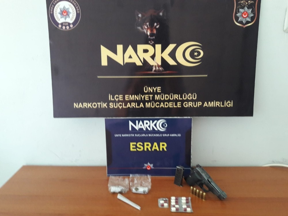 Ordu’da ‘sentetik ecza’ operasyonu 