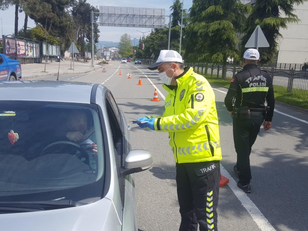 Ordu’da sokağa çıkma yasağını ihlal edenlere 147 bin lira ceza 