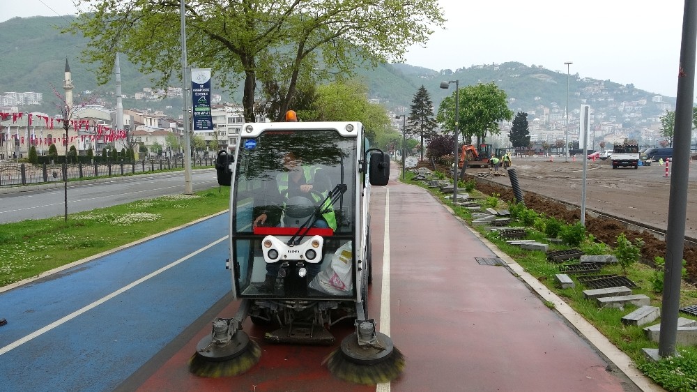 Ordu’da sokaklar ıssız kaldı, işçiler görevine devam etti 