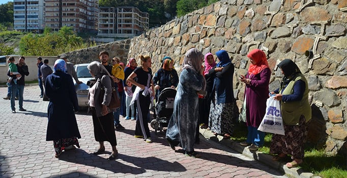 Ordu'da toprak kayması: 56 daire boşaltıldı