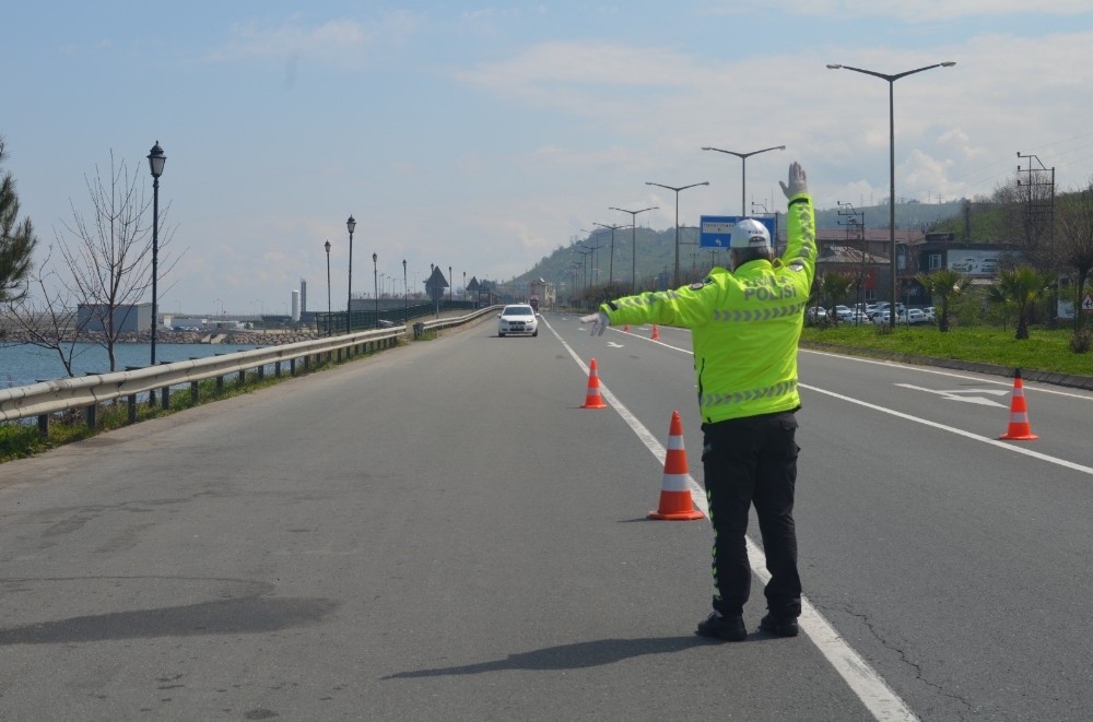 Ordu’da trafikte en fazla ceza hız sınırını aşmaktan dolayı yazılıyor 