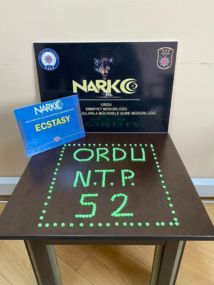 Ordu’da uyuşturucu hap denetimleri sürüyor 