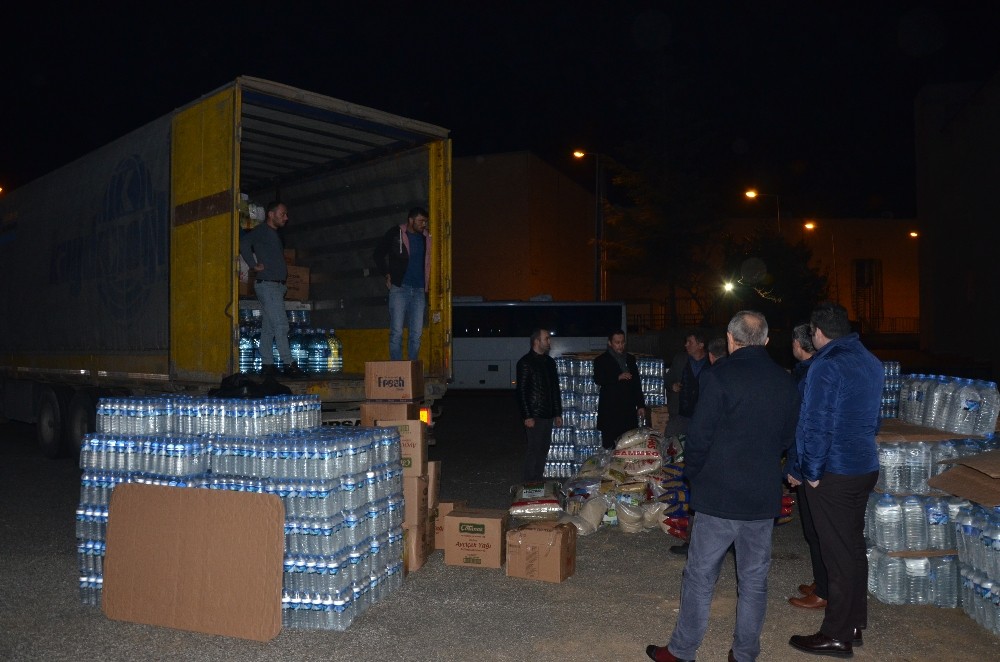 Ordu’dan deprem bölgesine yardım gönderildi 