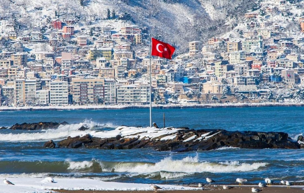 Ordu’dan kartpostallık kar manzaraları 