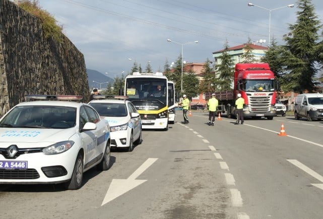 Ordulu sürücüler hız limitlerine uymuyor 