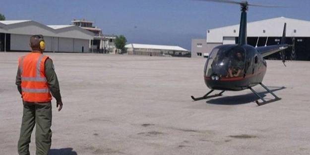 Ordunun parası bitince askeri helikopterle turistik gezi başlattılar