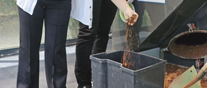 Organik atıklardan gübre üretiyorlar