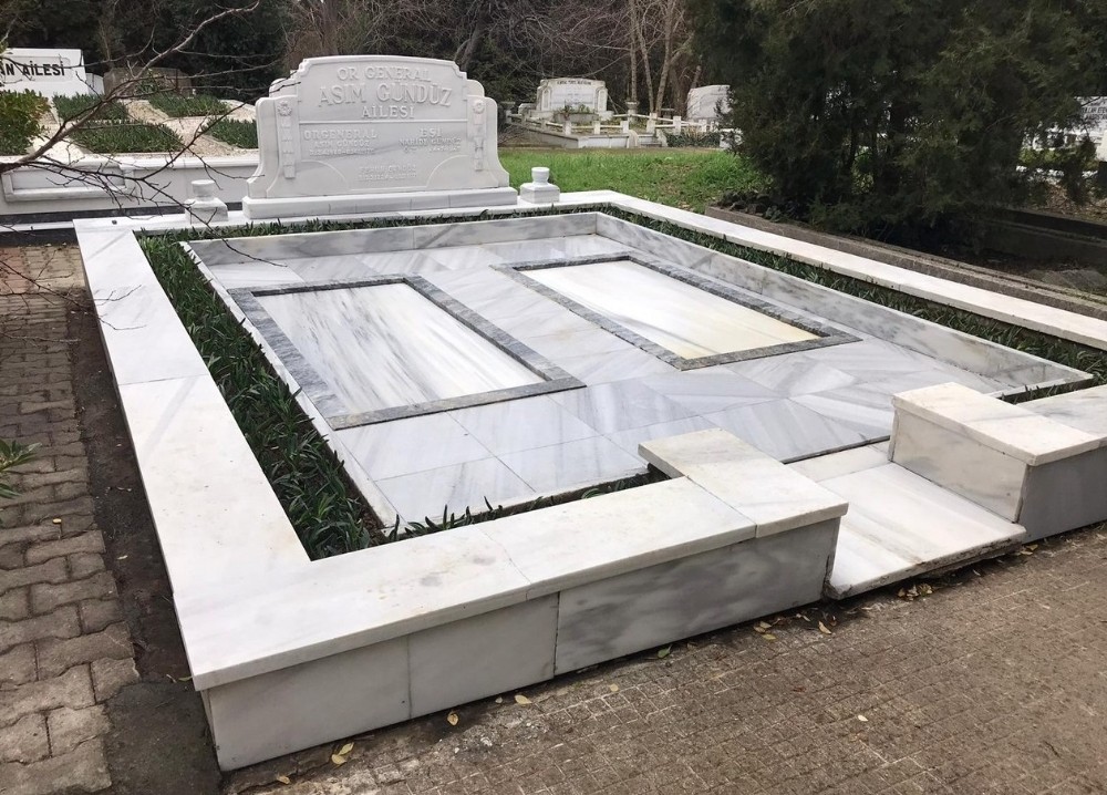 Orgeneral Asım Gündüz’ün kabri onarıldı 
