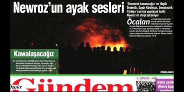 Örgüt bülteni Özgür Gündem'e şok!