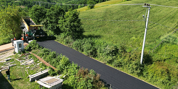 Orhaniye Mahallesindeki yollar asfalta buluştu