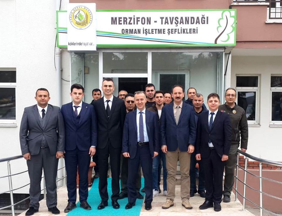 Orman işletme şefleri görevlerine başladı 