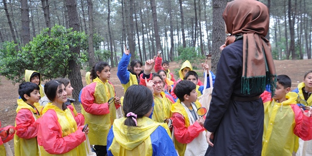 Orman kâşifleri keşfe başladı