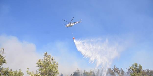 Orman yangını kontrol altına alındı