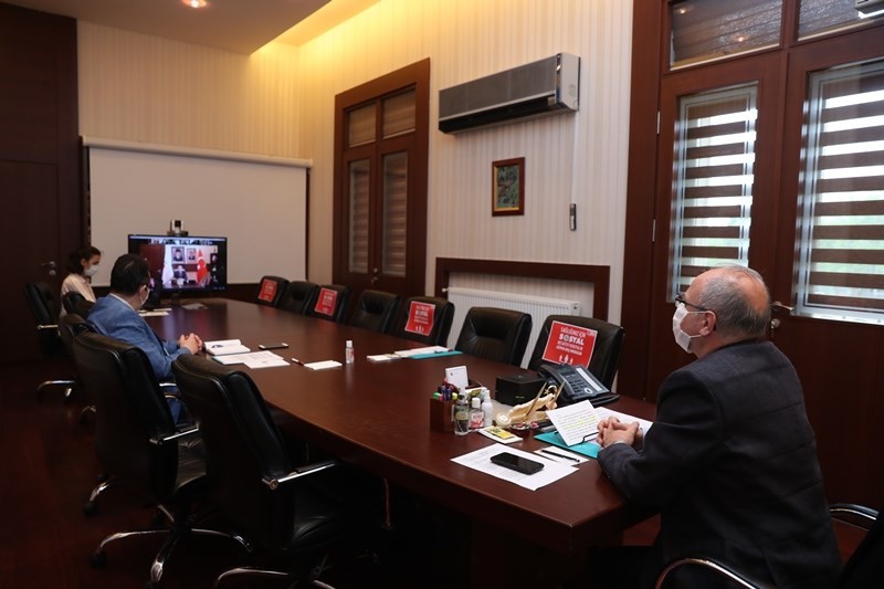 “Orman Yangınları ile Mücadele Komisyonu” video konferansla toplandı 