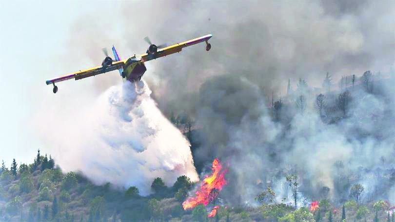 Orman yangınlarına karşı 145 hava aracı göreve hazır