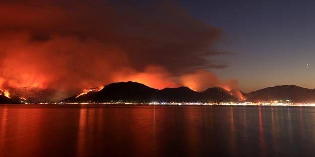Orman yangınlarıyla ilgili Mısır'dan flaş açıklama