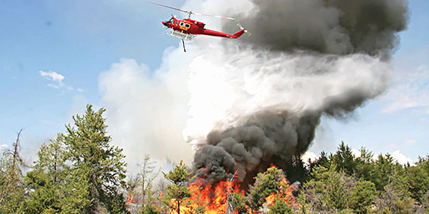Orman yangınlarıyla mücadelede 1 numarayız
