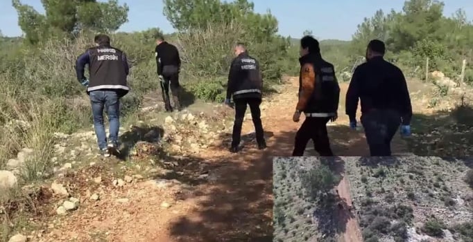 Ormanda drone ve narkotik köpekli aramada 98 kilo esrar ele geçirildi