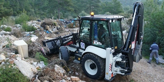 Ormandan tam 65 ton çöp çıktı!