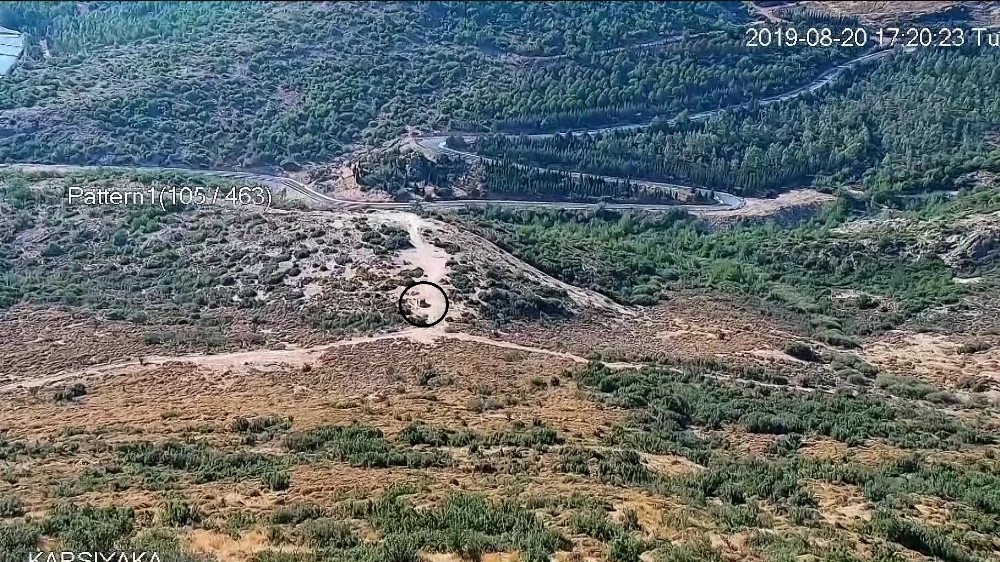 Ormanı ateşe verenler mobil kameralara yakalandı 