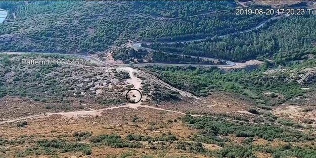 Ormanı yakan kişiler kameraya yakalandı