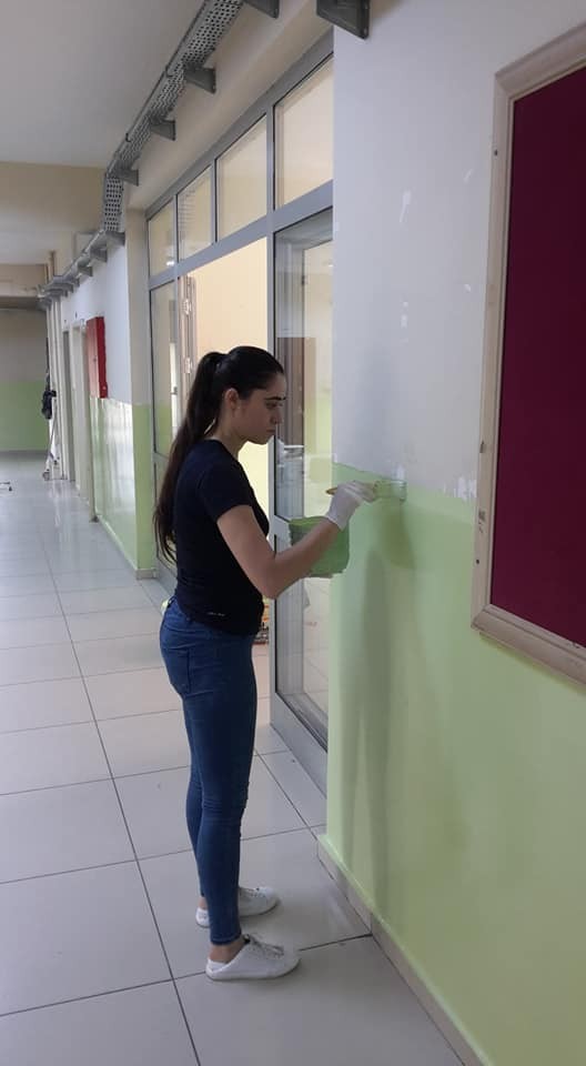 Ormanlı Belediyesi okulların bakımlarını yapıyor 