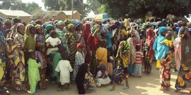 Orta Afrika Cumhuriyeti'nden kaçan sığınmacılar