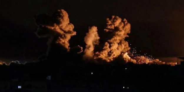 Orta Doğu'yu kan gölüne çevirmek istiyorlar! ABD ve İngiltere'den ortak hava saldırı