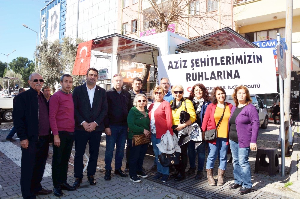 Ortaca CHP’den şehitler için lokma hayrı 