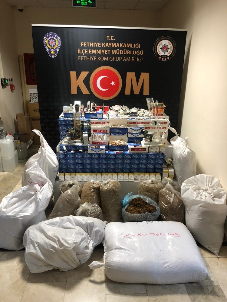 Ortaca’da kaçak tütün operasyonu 