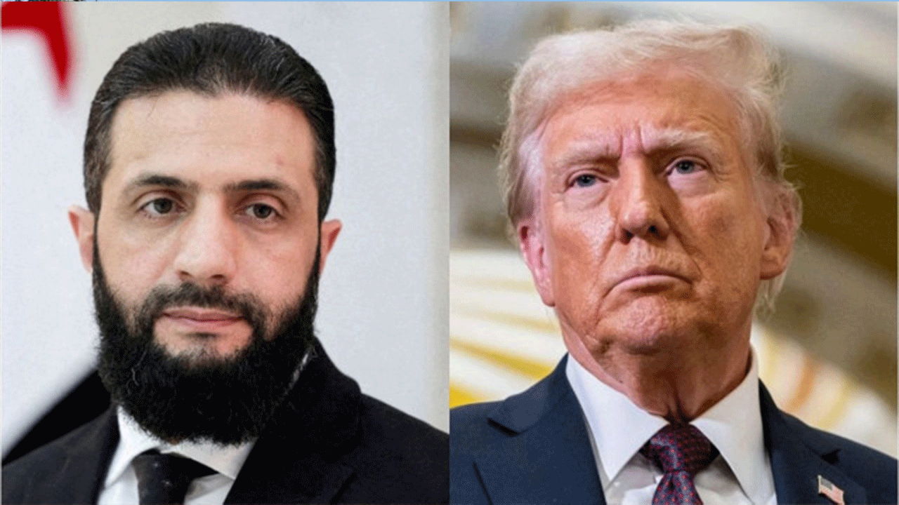 Ortadoğu’da sürpriz temas: Trump ile Şara Riyad’da görüştü