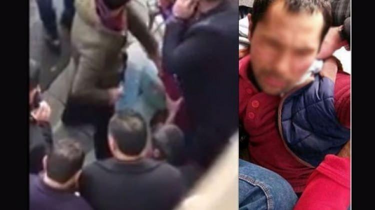 Ortaköy saldırganına benziyor diye fena dövdüler!