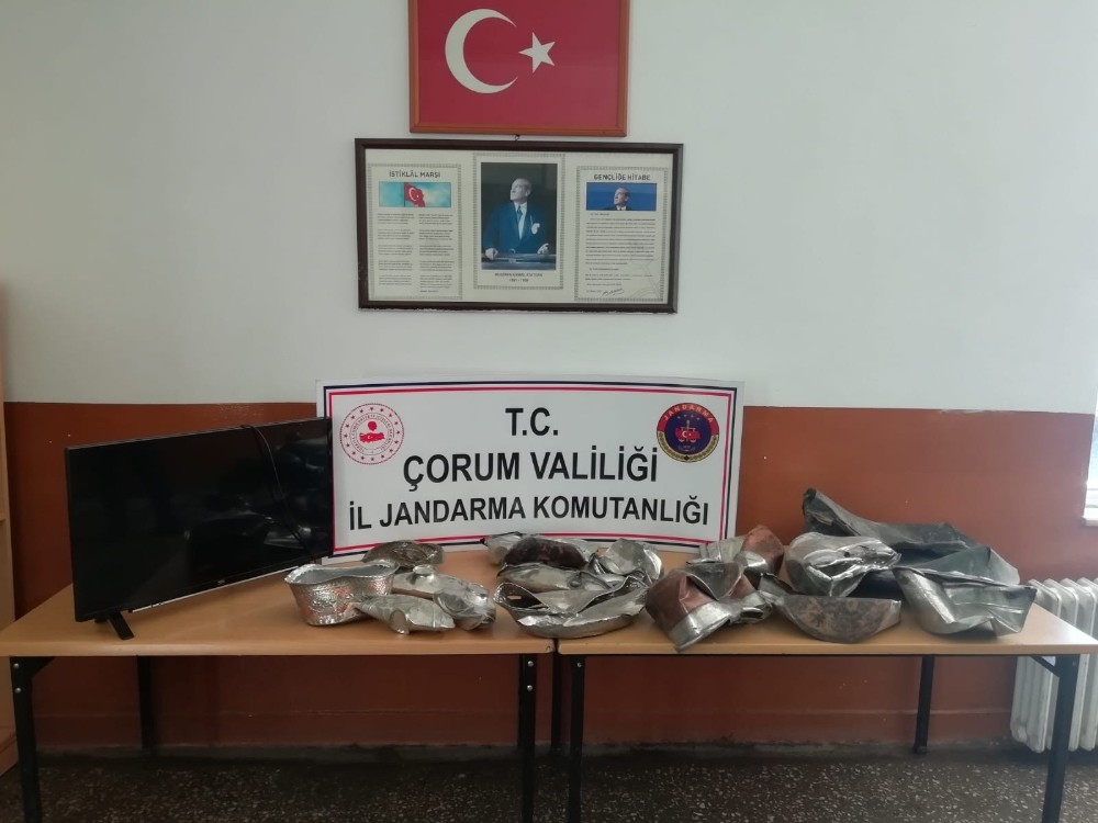 Ortaköy’de hırsızlık şüphelileri yakalandı 
