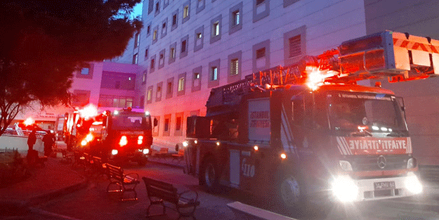 İstanbul'un göbeğinde yangın