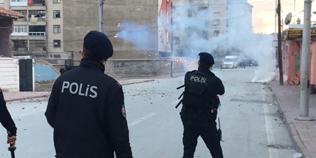 Ortalık savaş alanına döndü! 200 polis sevk edildi