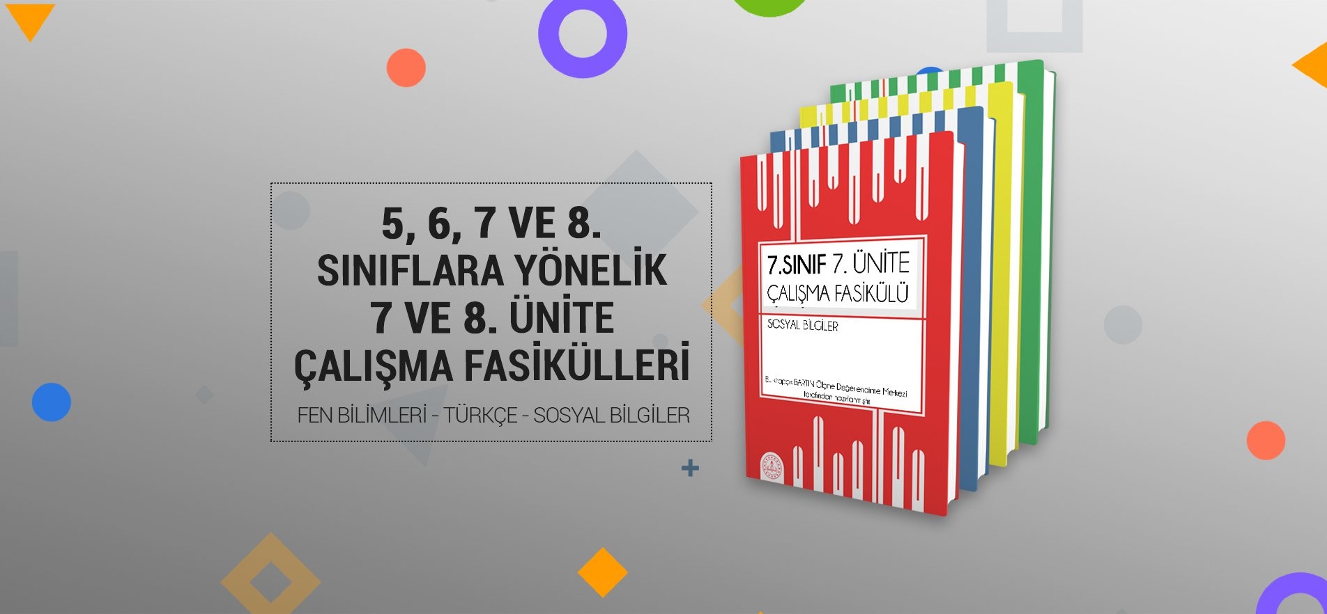 Ortaokul öğrencileri için 41 yeni fasikül