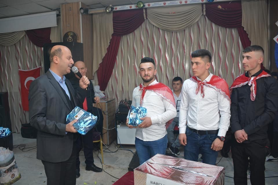 Ortapınar köyü asker adayları için eğlence programı 