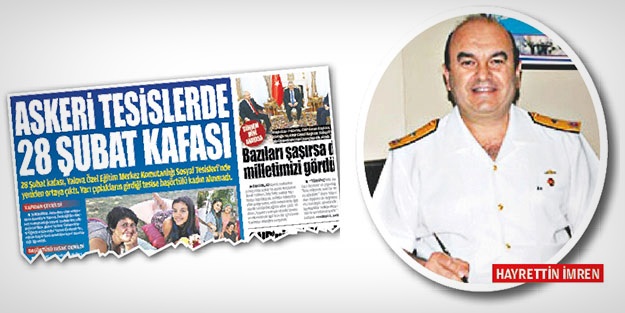 Örtü yasağının altından FETÖ'cü firari amiral çıktı!