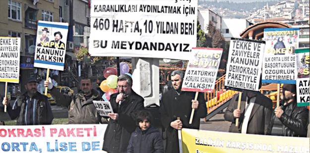 Örtüye her alanda özgürlük